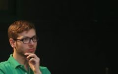Yair Netanyahu, le fils du Premier ministre, lors de l'étude annuelle de la bible organisée à la résidence du Premier ministre de Jérusalem le 13 octobre 2016 (Crédit : Marc Israel Sellem/POOL/Flash90)