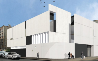 Maquette du futur centre communautaire juif de Boulogne (Crédit: site du CCIBB)