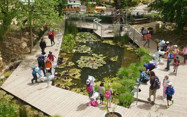 Le Parcours Découverte (Discovery Trail) est un endroit du Jardin Botanique destiné aux enfants. (Crédit :(Judith Magnes)