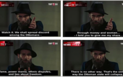La série turque Sultan Abdulhamid dépeint un Herzl agent perturbateur téléguidé par l'Occident pour faire tomber l'empire ottoman (Crédit: capture d'écran Memri)
