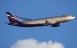 Un Airbus A330-200 d'Aeroflot au départ de l'aéroport Sheremetyevo de Moscou, en juin 2011. Illustration. (Crédit : CC BY-SA/Wikimedia commons)