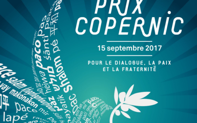 6e édition du prix Copernic pour le dialogue (Crédit: capture d'écran-Copernic)
