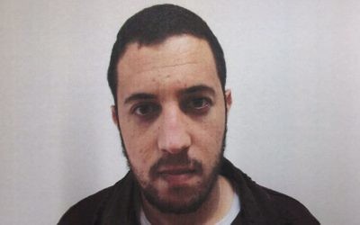 Said Jassoub Mahmoud Jabarin, un Arabe israélien soupçonné de soutenir l'Etat islamique et d'avoir planifié une attaque terroriste sur le mont du Temple, qui a été inculpé le 28 septembre 2017 (Crédit : Shin Bet)