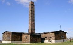 Crématorium du camp de Majdanek (Crédit : CC BY-SA 3.0)
