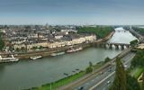 Les voies sur berges et le pont de Verdun à Angers. Illustration. (Crédit : Tango7174/GFDL/WikiCommons)