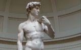 Le David de Michel-Ange à la Galerie de l'Académie de Florence. (Crédit : Jörg Bittner Unna/CC BY/WikiCommons)