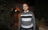 Noam Solberg, juge de la Cour suprême, devant sa maison de l'implantation d'Alon Shvut, en Cisjordanie, en janvier 2012. (Crédit : Uri Lenz/Flash90)