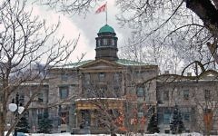L'immeuble des arts de l'université McGill à Montréal, Canada (Crédit : Wikimedia Commons via JTA)