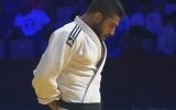 Le judoka israélien Tohar Butbul lors d'un combat à Abu Dhabi le 27 octobre 2017 (Capture d'écran : YouTube)