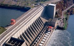 Le barrage Robert Moses, qui appartient au projet Niagara Power, à Lewiston, New York, où est installé le système de mPrest. (Crédit : autorisation)