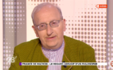 Jean-Claude Milner, philosophe et linguiste sur le plateau du magazine 28' (Crédit: capture d'écran Arte)