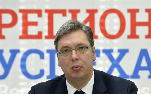 Aleksandar Vucic (Crédit : CC BY SA 4.0/Zoran Žestić/TANJUG)