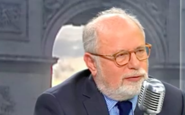 Samuel Sandler. (Crédit : Capture d’écran YouTube)