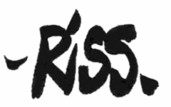 Signature du dessinateur Riss de Charlie Hebdo (Crédit : domaine public)