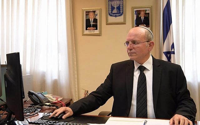 Meir Ben-Shabbat, conseiller à la sécurité nationale. (Amos Ben Gerschom / GPO)