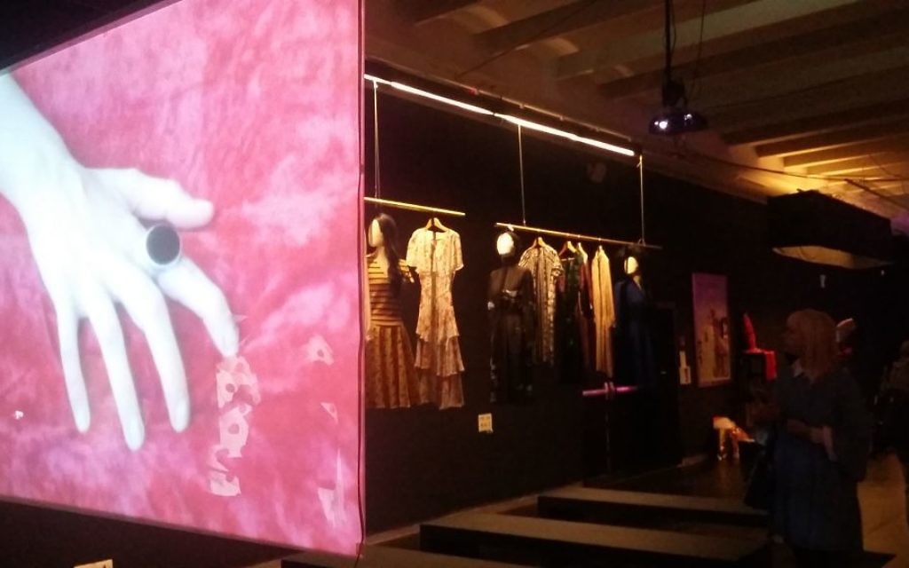 Exposition « Je t'aime, Ronit Elkabetz » au Musée du Design de Holon. (Crédit : Dahlia Perez)