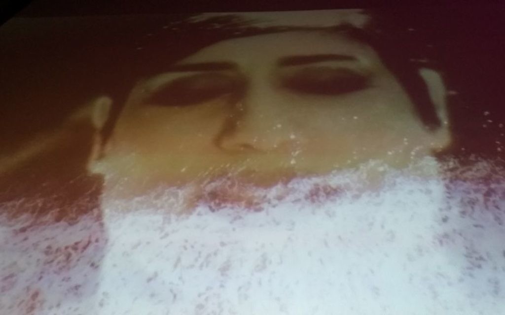 Exposition « Je t'aime, Ronit Elkabetz » au Musée du Design de Holon. (Crédit : Dahlia Perez)