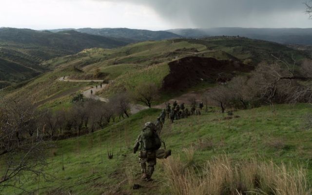 Entraînement des forces israéliennes à Chypre (Capture d'écran : WhatsApp)