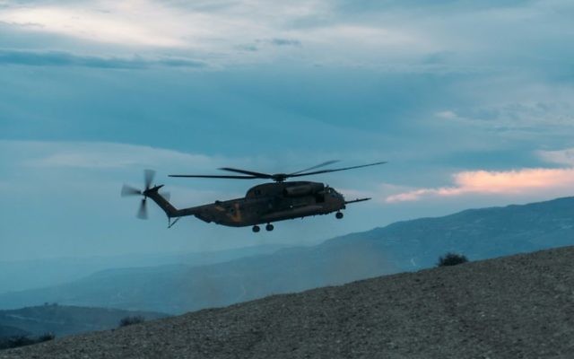Entraînement des forces israéliennes à Chypre (Crédit : capture d'écran  WhatsApp)