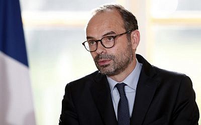 Edouard Philippe, le 3 janvier 2018. (Crédit : AFP / POOL / BENOIT TESSIER)