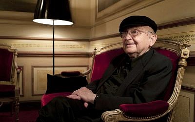 Aharon Appelfeld,écrivain israélien, le 27 mai 2010. (AFP / Philippe MERLE)