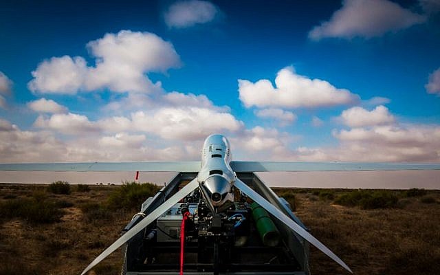 Un nouveau modèle plus grand du drone Skylark de l'armée israélienne (Forces de défense israéliennes)