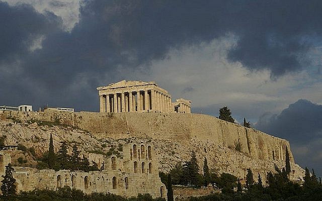 Le Parthénon à Athènes, en Grèce. (Crédit : CC BY-SA Charles P., Flickr)