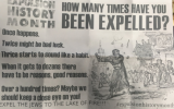 Le courrier haineux antisémite reçu par le Centre communautaire juif de Windsor, Ontario, Canada, le vendredi 16 février 2018. (Crédit : Autorisation Bnai Brith Canada)
