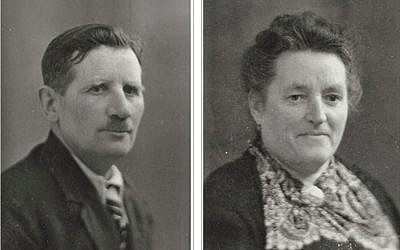 Lucienne et Albert Jouvelin distingués le 4 février du titre de Justes parmi les Nations pour le sauvetage de Solange Lehmann (Crédit: capture d'écran site de Yad Vashem)
