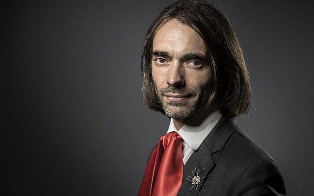 Cédric Villani, mathématicien français et député de "la république en marche" , le 2 juin 2017  (Crédit : AFP PHOTO / JOEL SAGET)
