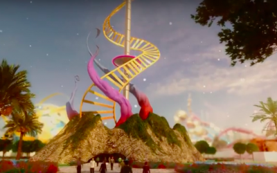 L'échelle de Jacob, une autre attraction prévue au parc Plaim (Autorisation : Parc Plaim)