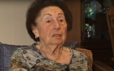 Sala Kirschner, survivante de l'Holocauste, dans une bande-annonce, publiée le 10 mars 2012, à propos d'un livre sur les lettres qu'elle a cachées aux nazis: «Sala's Gift». (Capture d'écran: YouTube)