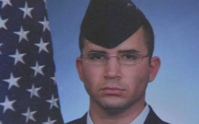 Sergent Peter Taub, qui a été tué dans un attentat suicide en décembre 2015 en Afghanistan (capture d'écran: ABC News)