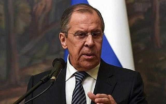 Le ministre russe des Affaires étrangères Sergei Lavrov assiste à une conférence de presse le 29 mars 2018. (AFP PHOTO / Yuri KADOBNOV) Le ministre russe des Affaires étrangères Sergei Lavrov assiste à une conférence de presse le 29 mars 2018. (AFP PHOTO / Yuri KADOBNOV)