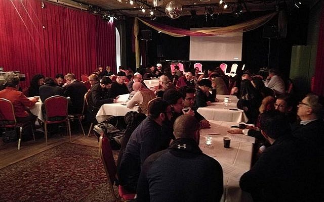 Le Beit Midrash/Madrassa d'Amanah, Décembre 2017. (Autorisation : Amanah: le projet de confiance et de foi musulman et juif)