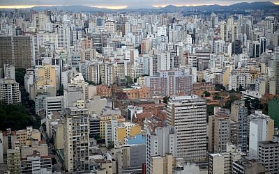 Vue de Sao Paulo, au Brésil (Gili Yaari / Flash90)