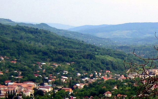 Vue générale de Slănic (Crédit : domaine public)