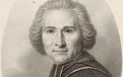 L'Abbé Grégoire (1750-1838), promoteur de l'émancipation des Juifs dans le sillage de la Révolution française (Crédit: domaine public)