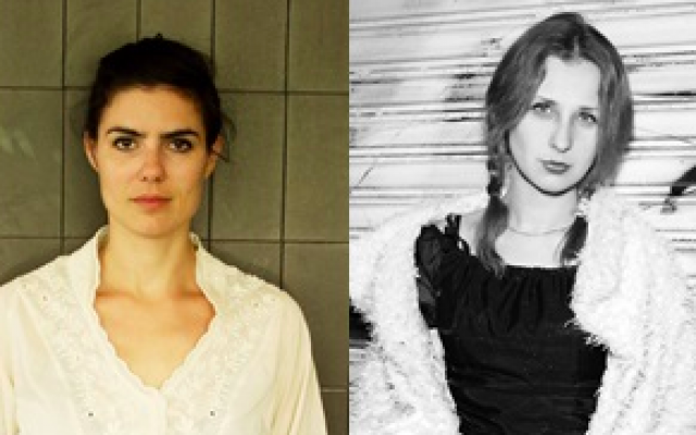Maria Alyokhina (à gauche) et Olga Borisova du groupe Pussy Riot, le groupe de punk rock féministe russe qui devait jouer au Barby de Tel Aviv après avoir participé au Festival international des écrivains de Mishkenot Sha'ananim le 8 mai (avec la permission de Mishkenot Sha'ananim) Maria Alyokhina (à gauche) et Olga Borisova du groupe Pussy Riot, le groupe de punk rock féministe russe qui devait jouer au Barby de Tel Aviv après avoir participé au Festival international des écrivains de Mishkenot Sha'ananim le 8 mai (avec la permission de Mishkenot Sha'ananim)