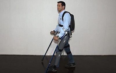 Le ReWalk en action (Crédit : Autorisation)
