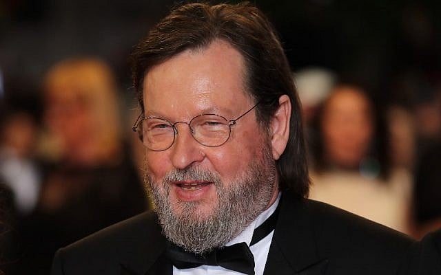 le réalisateur danois Lars Von Trier lors de la projection de "The House that Jack built"" à la 71ème édition du festival de Cannes en France, le 14 mai 2018 (Crédit :   AFP PHOTO / Valery HACHE)