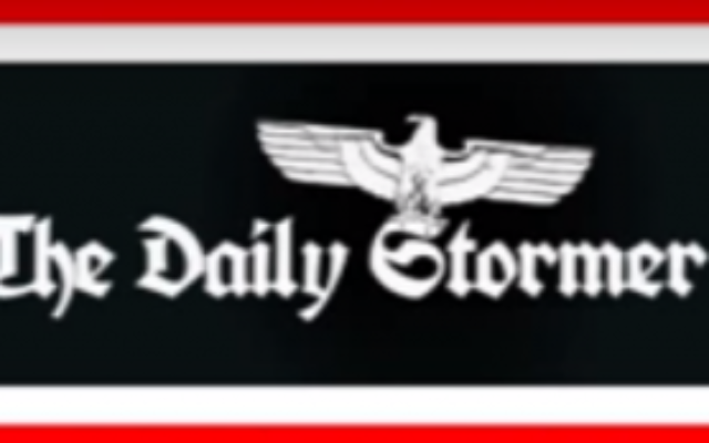 Le Daily Stormer (Screen capture: YouTube) Le Daily Stormer (Screen capture: YouTube)
