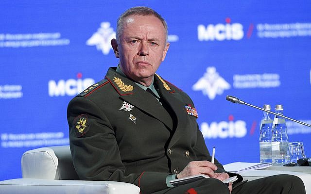 Alexander Fomin, vice-ministre russe de la Défense. (Site du Ministère de la Défense de la Fédération de Russie)
