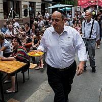 Le festival de rue Judafest à Budapest, le 10 juin 2018. (Marton Monus/ Balint House JCC)