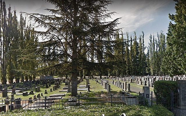 Le cimetière Bikur Cholim de Seattle. (Crédit : Google maps) Le cimetière Bikur Cholim de Seattle. (Crédit : Google maps)