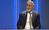 Le grand rabbin de Venise, Scialom Bahbout (Capture d'écran YouTube)