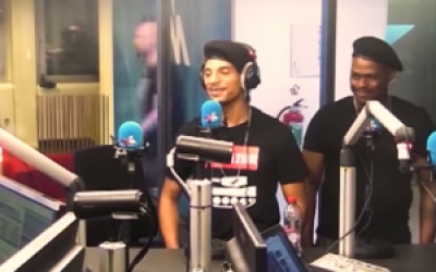 Le rappeur belge Bissy Owa, dit "BizzyBlaza", musulman et antisémite. (Capture d'écran YouTube)