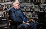 Claude Lanzmann, le 11 février 2016. (Crédit : AFP / JOEL SAGET)