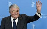 Claude Lanzmann, le 14 février 2013. (Crédit : AFP / GERARD JULIEN)