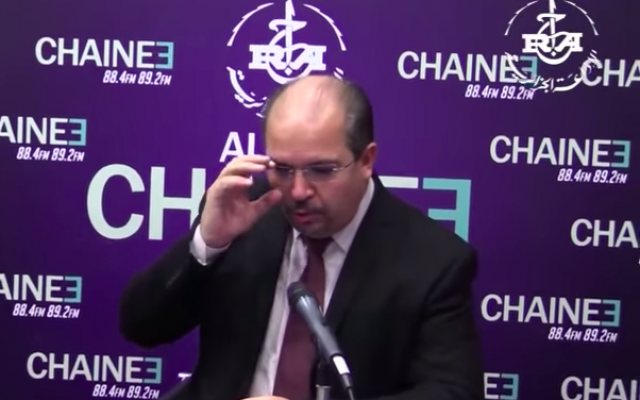 Mohamed Aïssa (Crédit : capture d'écran YouTube)